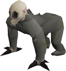 Tortured gorilla